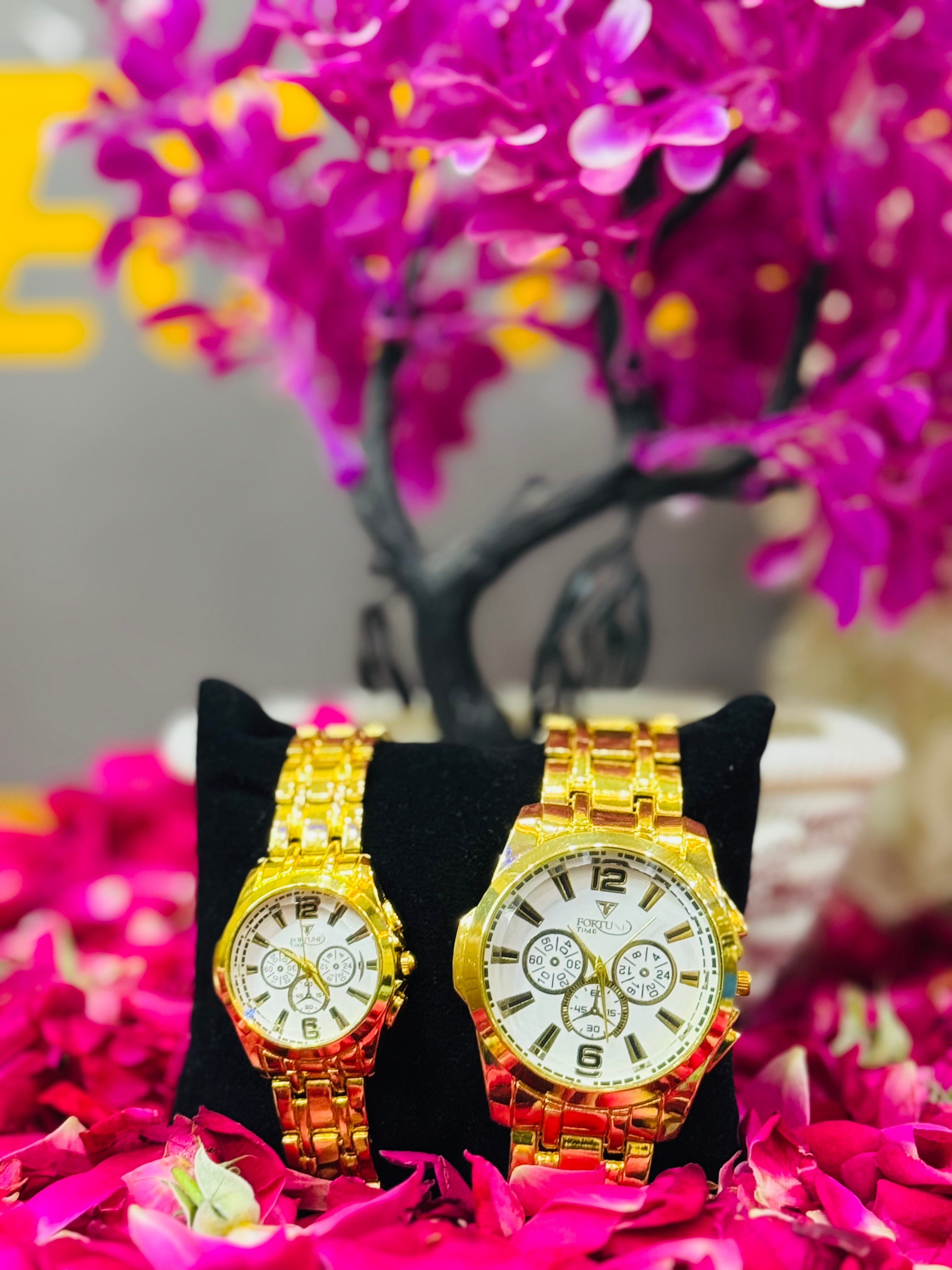 WZ-1 ZA COLLECTION Luxury Couple Watch Set