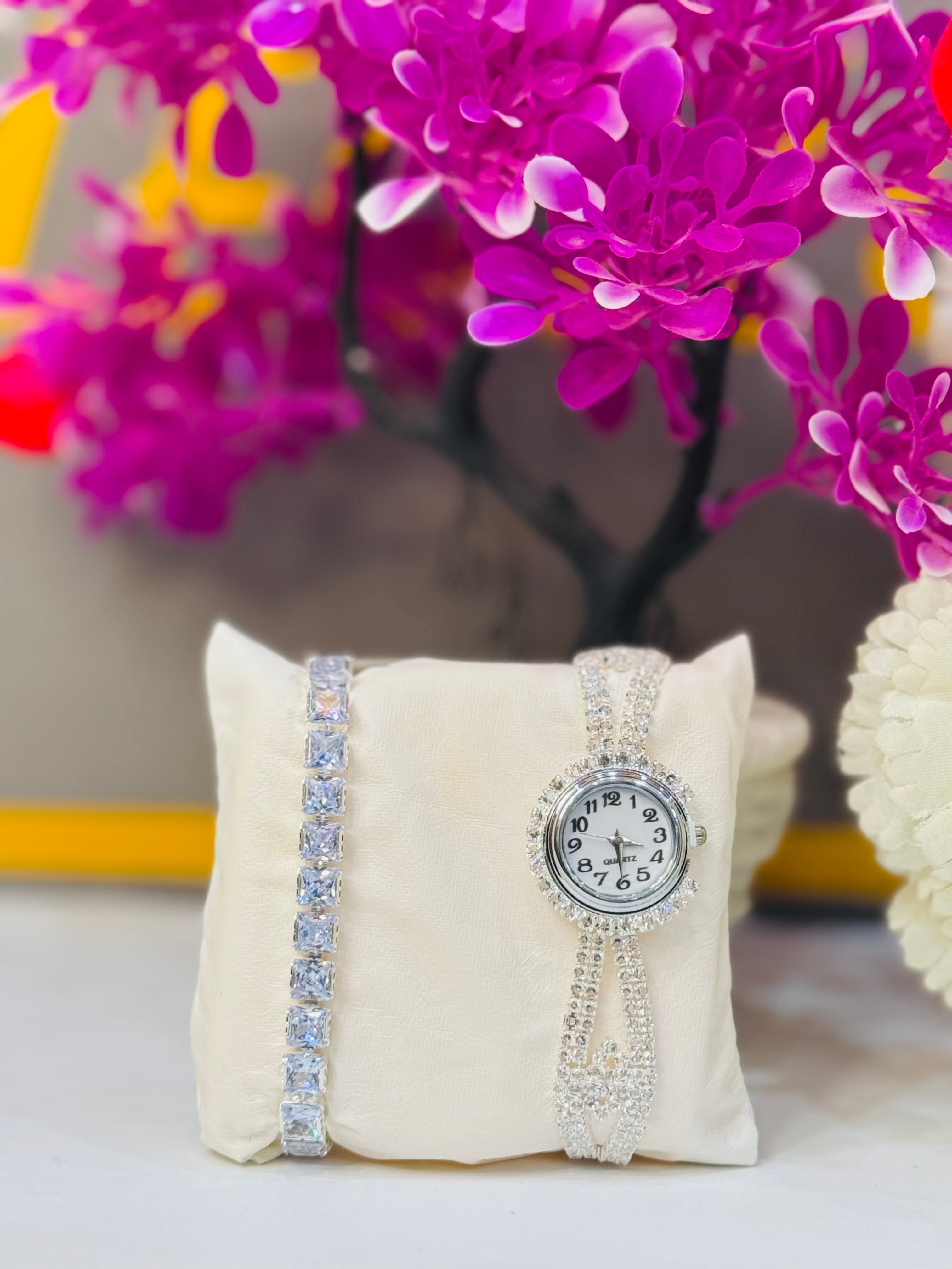 Pack Of 3 watch  Bracelet & Ring