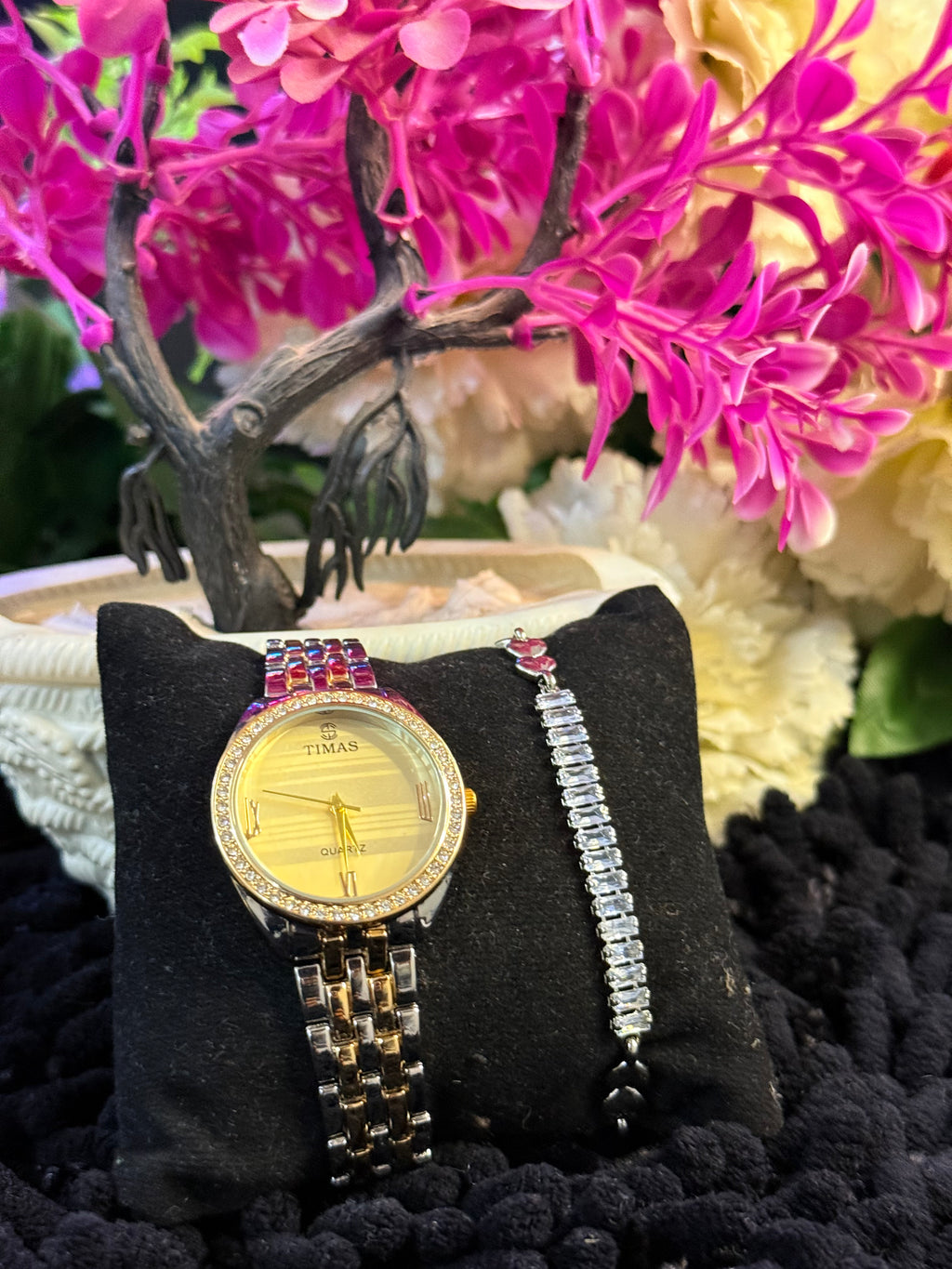 Pack Of 3 watch  Bracelet & Ring