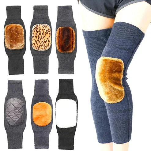 2pcs Thick Warm Kneepad for Women Men Old People