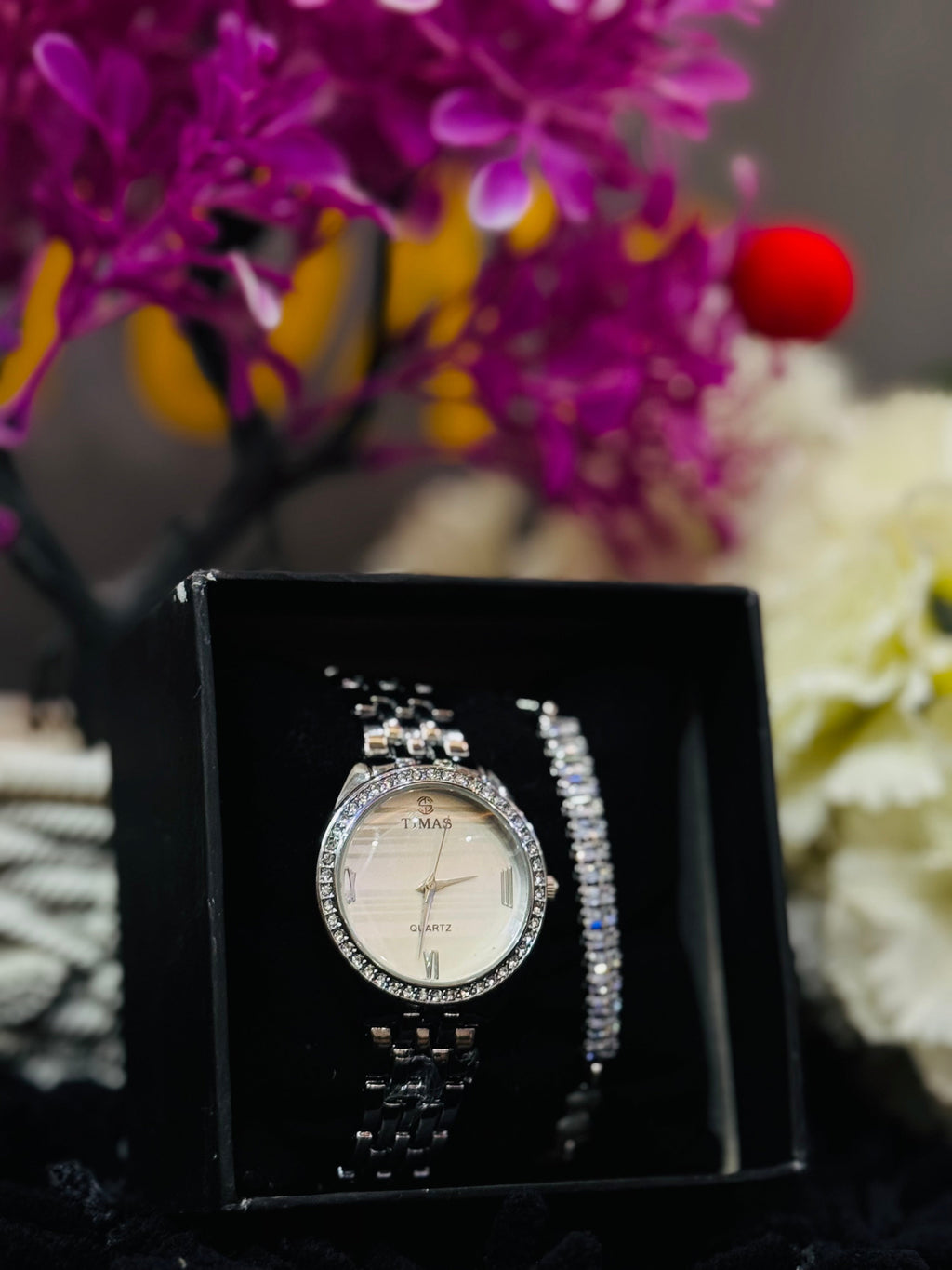 Pack Of 3 watch  Bracelet & Ring