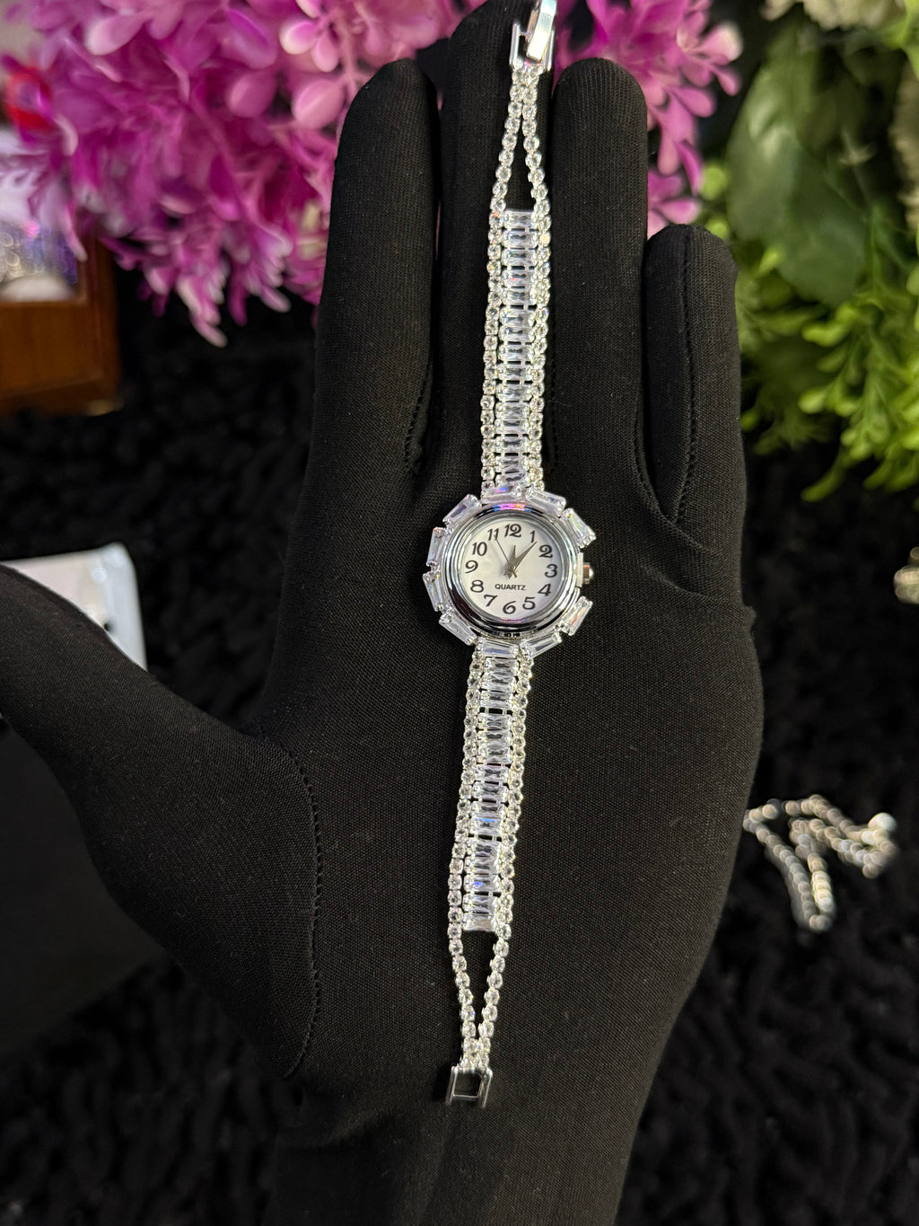 Girls Watch Bracelet & Ring