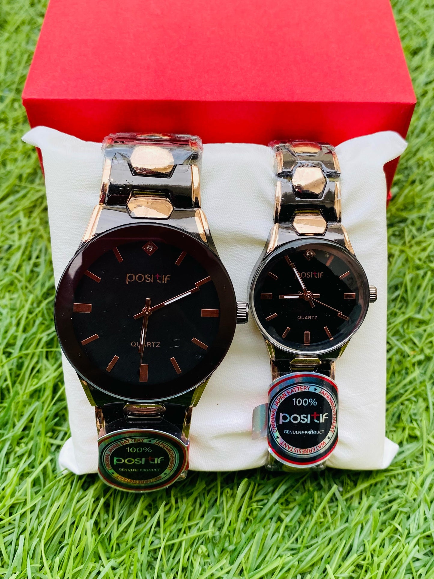 ANALOG COUPLE PAIR WATCH