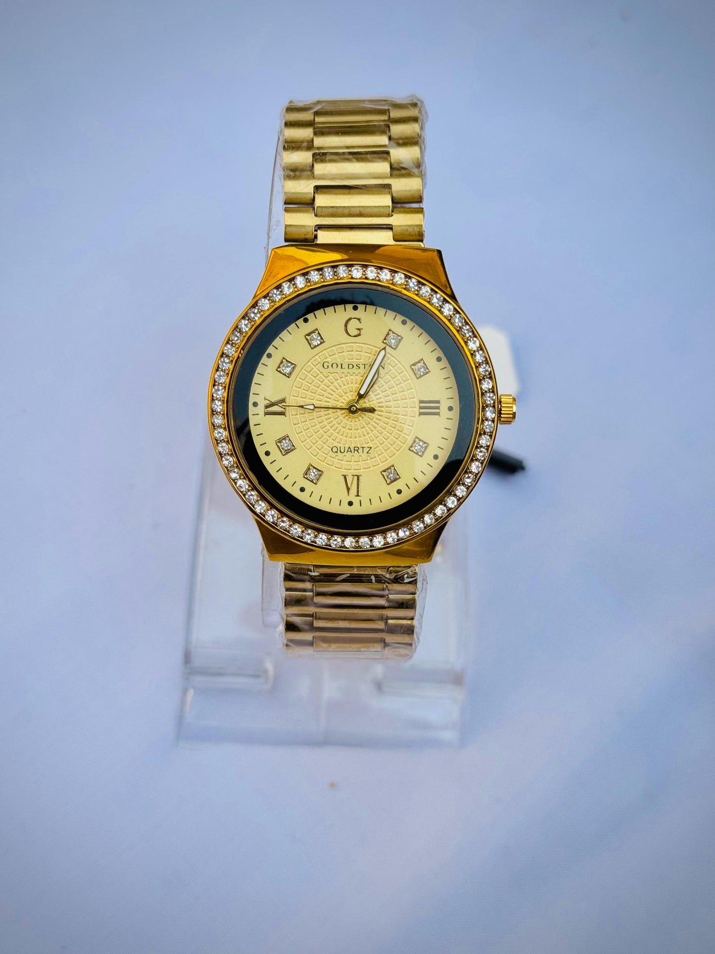 WZ1-GOLDEN DAIMOND PAIR WATCH