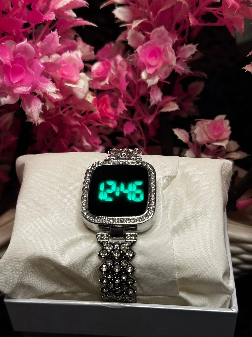 Digital watch bracelet & ring